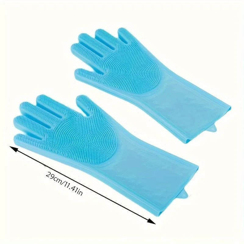 Silikon-Fellpflegehandschuh für Hunde und Katzen