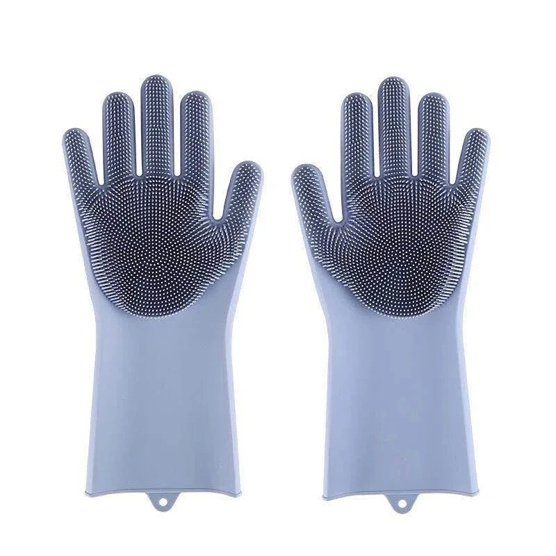 Silikon-Fellpflegehandschuh für Hunde und Katzen